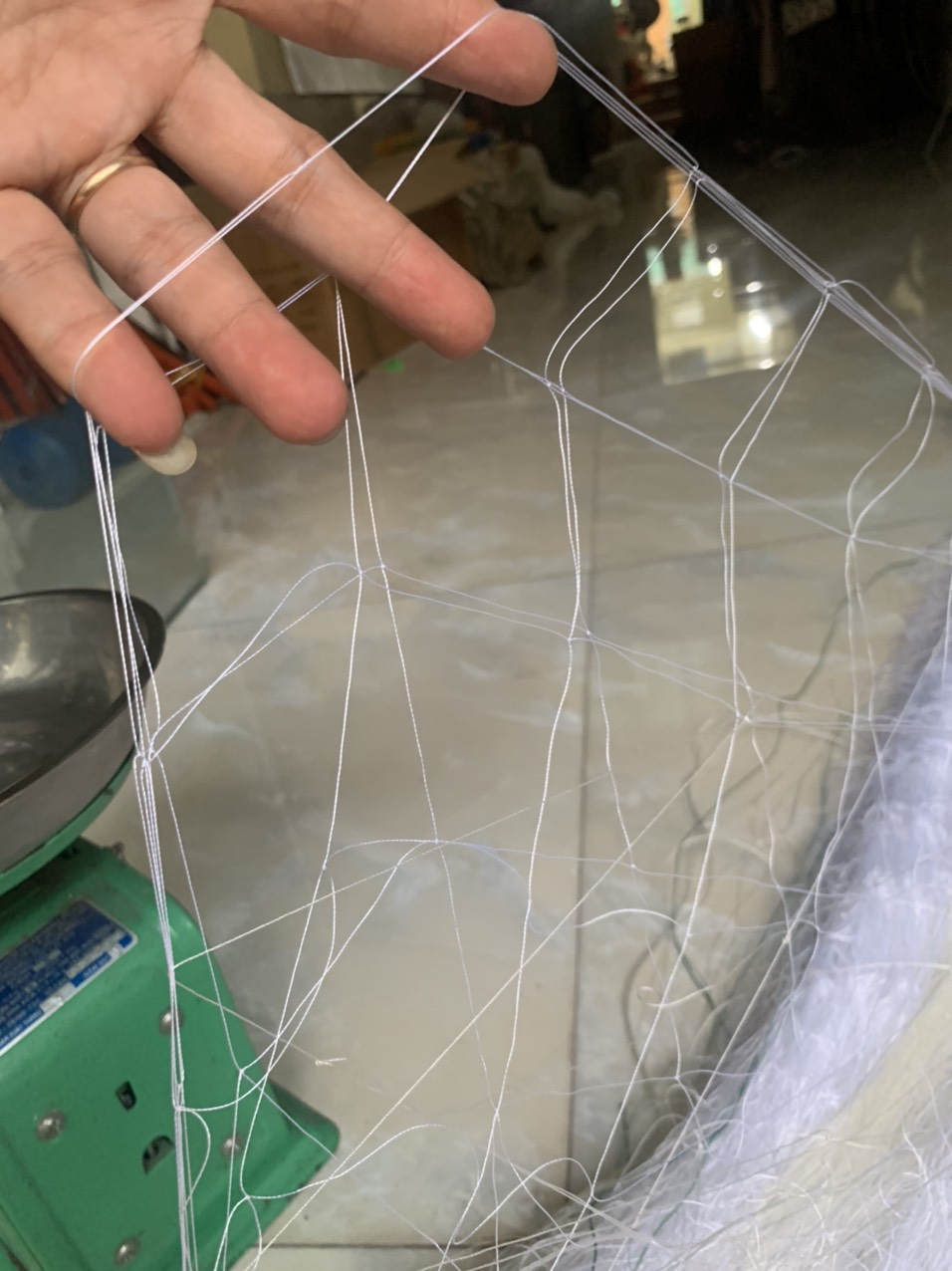 LƯỚI ĐÁNH BẮT CÁ 3 MÀN , LƯỚI DÙ , LƯỚI DÙ 3 MÀN , ( dài 45m & 90m )