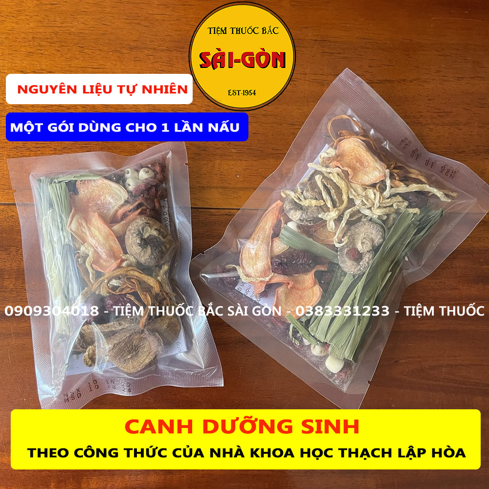 Sỉ 10 gói canh dưỡng sinh thực dưỡng nhật bản gói nấu 1-2 lít nước