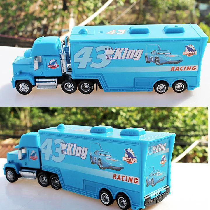 Xe mô hình ô tô tải Lightning Mc Queen car 3 bằng hợp kim nhựa có thể tháo rời (ko kèm xe nhỏ)