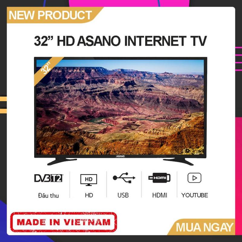 Bảng giá Internet TV Asano 32 inch HD - Model 32EK2 (Kỹ thuật số DVB-T2, Kết nối WiFi, Youtube) - Bảo Hành 2 Năm