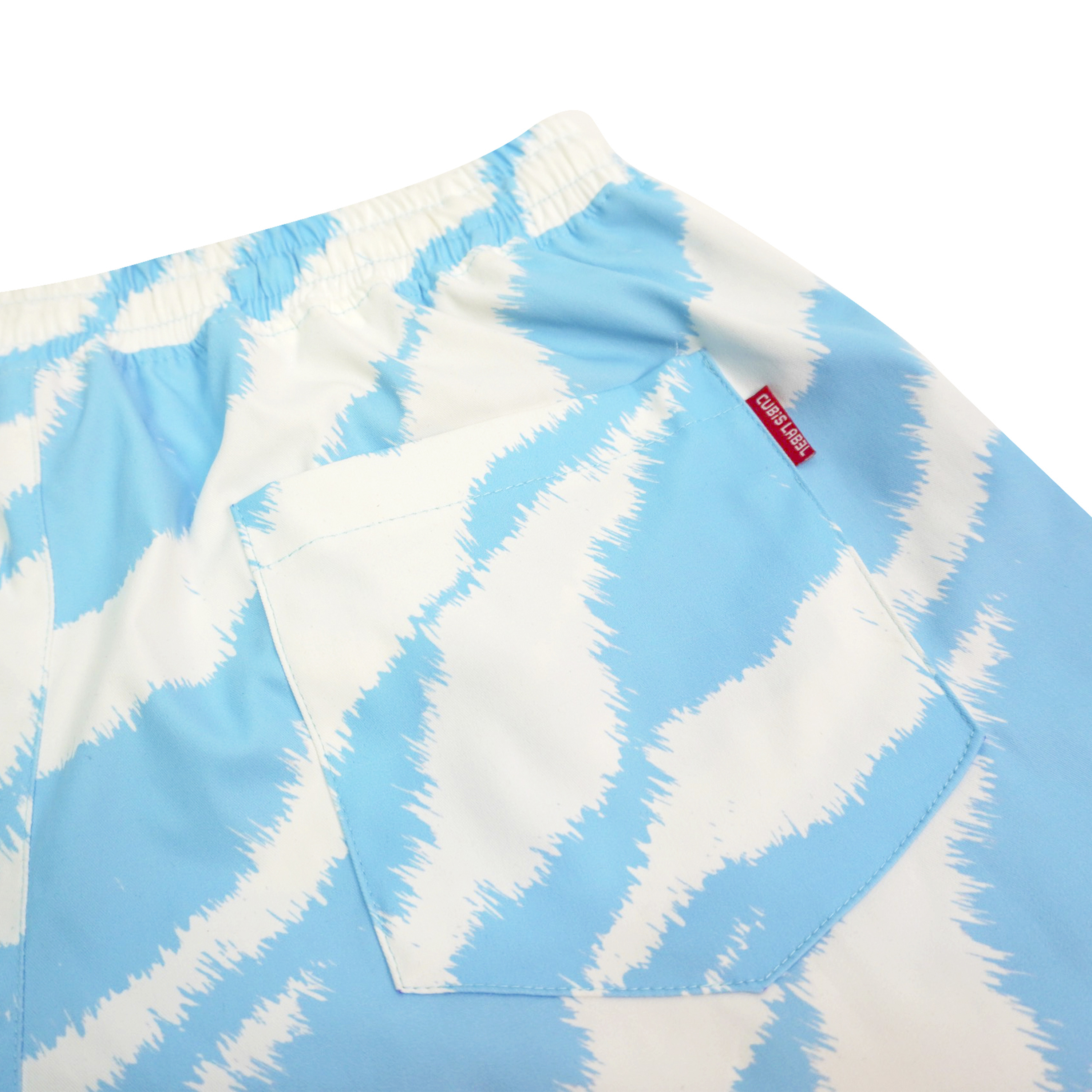 Quần Zebra Short BabyBlue Kaki CUBIS LABEL