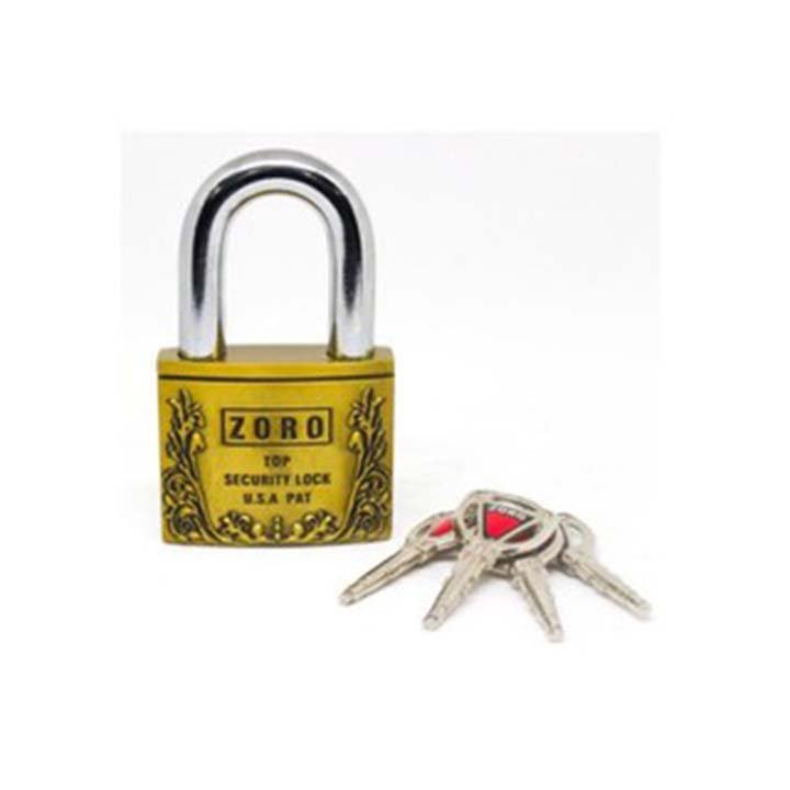 Ổ Khóa bấm Chống Cắt ZORO 6cm hoa văn