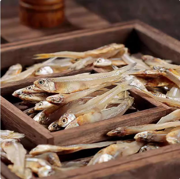 500GR KHÔ CÁ CƠM SỌC ĐEN GIÀU CANXI DINH DƯỠNG