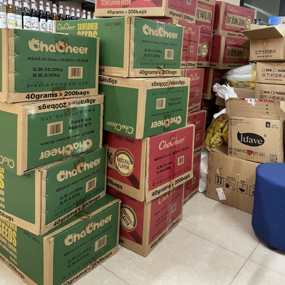 (Combo 20 gói) Hướng dương Chacheer Vị dừa Nhập khẩu