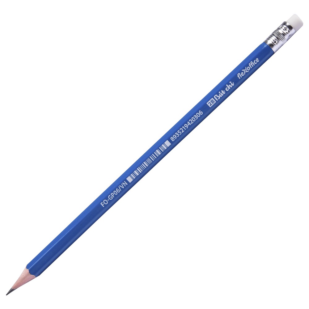 Combo 5 Bút chì gỗ 2B Flexoffice FO-GP06