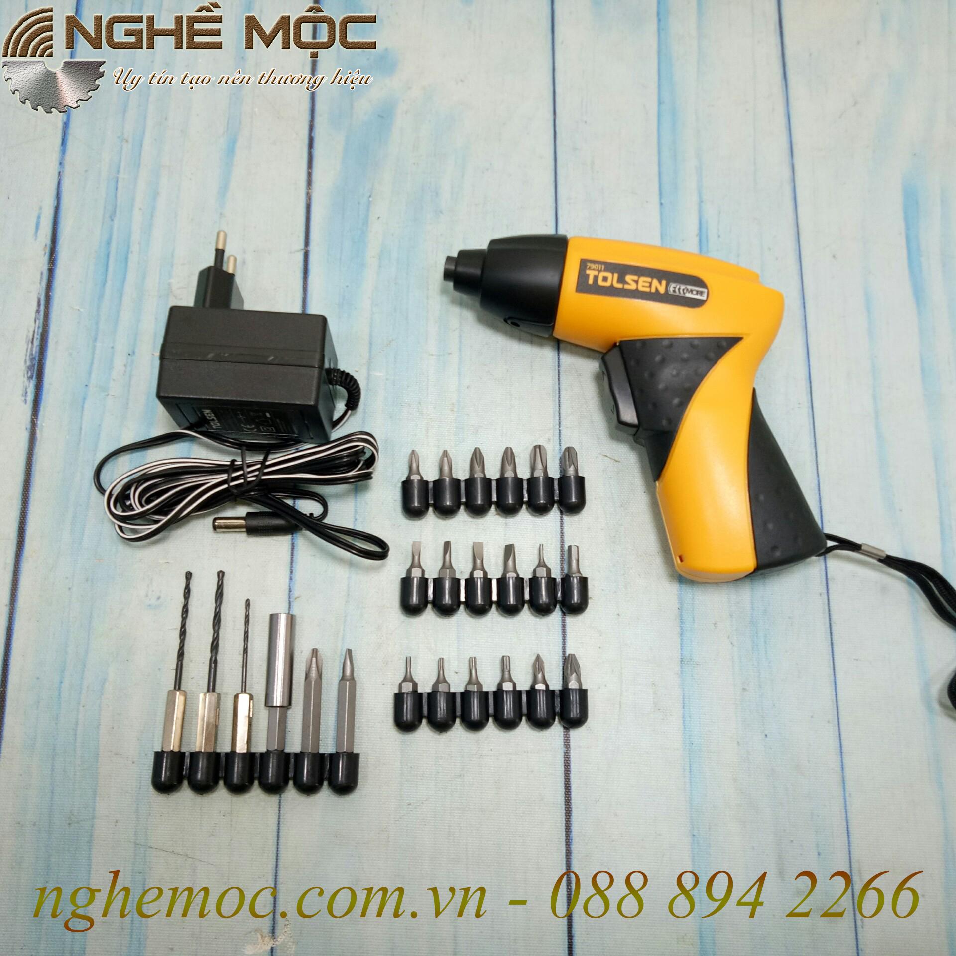 Bộ máy bắn vít mini tolsen 79011