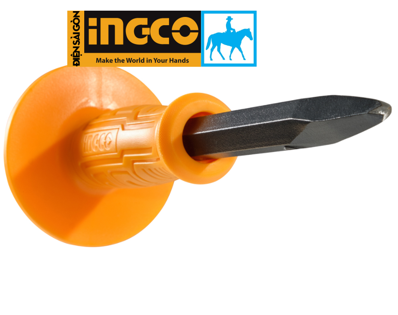 Cây Đục Bê Tông Mũi Dẹp 250mm Cold Chisel INGCO TOTAL HCCL082210