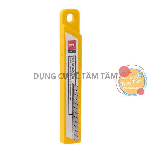 Lưỡi dao 30 độ deli, deli 30 degree cutter blade-dụng cụ vẽ tâm tâm