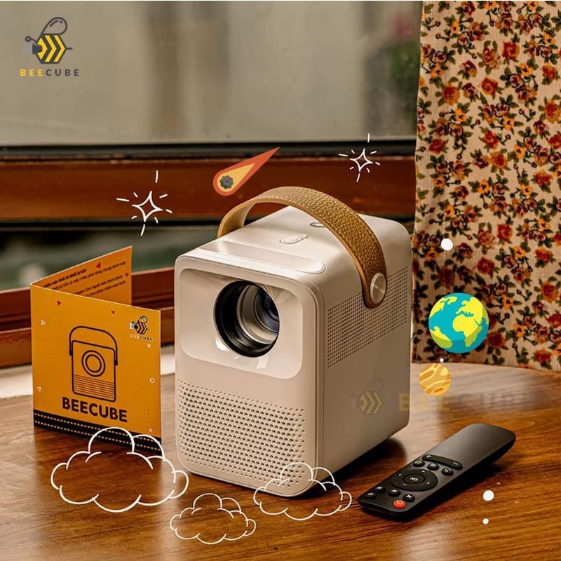 Máy Chiếu Cho Điện Thoại, Máy Chiếu Project Mini, Máy Chiếu Mini, Máy Chiếu Không Cần Màn Chất Lượng Cao, Máy Chiếu KooGold Kết Nối Wifi, Âm Thanh Chân Thực, Hình Ảnh Sắc Nét, Độ Phân Giải Cao, Ảnh To Và Rộng - Bảo Hành 1 Đổi 1