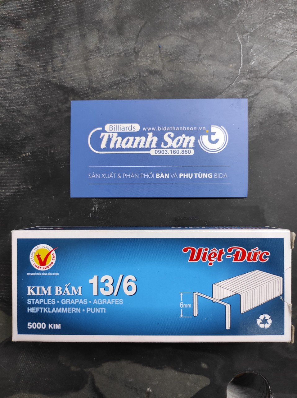 GHIM BẤM VẢI BÀN BIDA