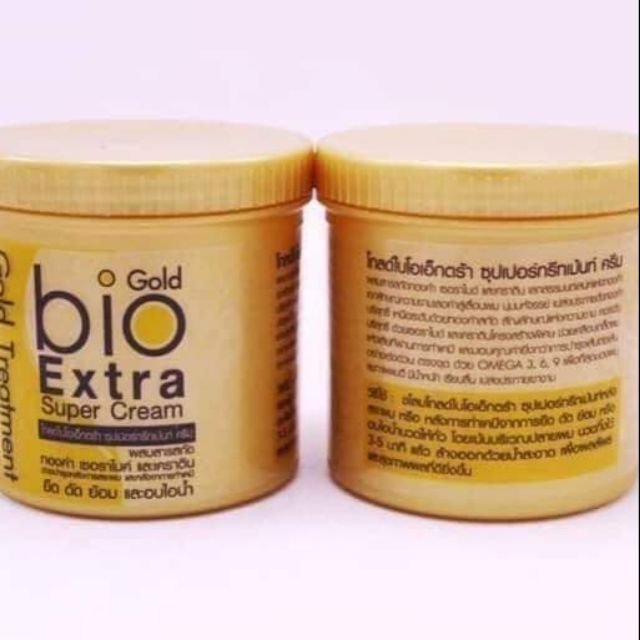 Ủ tóc Bio Gold Extra Super Cream Siêu Mượt Thái Lan 500ml