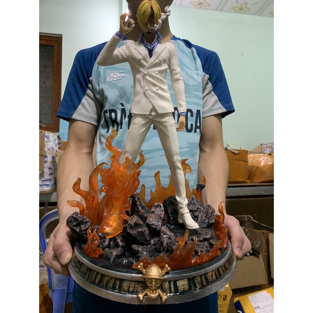 (Có đế lớn - 36cm) Mô hình Sanji dáng đứng cực đẹp - Mô hình OnePiece