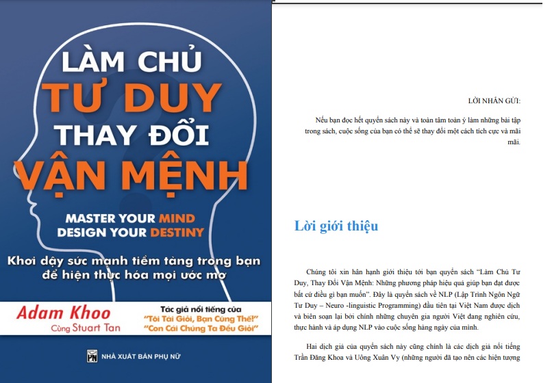 Làm Chủ Tư Duy Thay Đổi Vận Mệnh