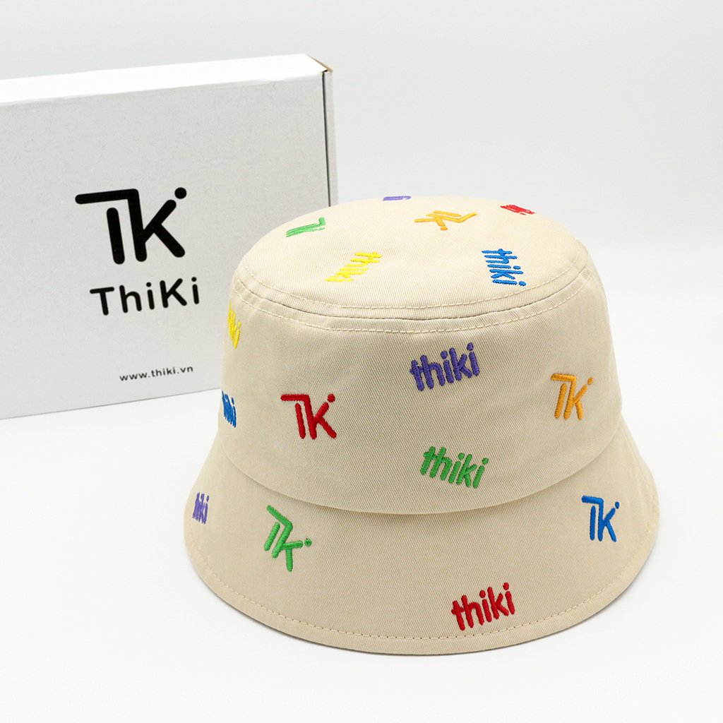 Nón Bucket Hippie Monogram THIKI