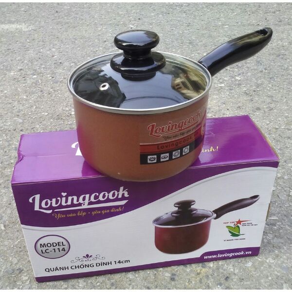 NỒI NẤU BỘT CHỐNG DÍNH LOVING COOK LC-112