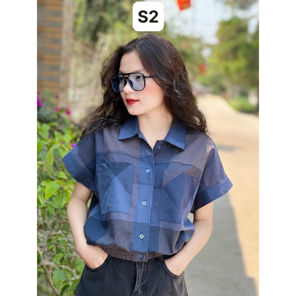 [Nhập LAZFASHION32 - giảm 60K] Áo Sơ Mi Phối Màu Siêu Hot