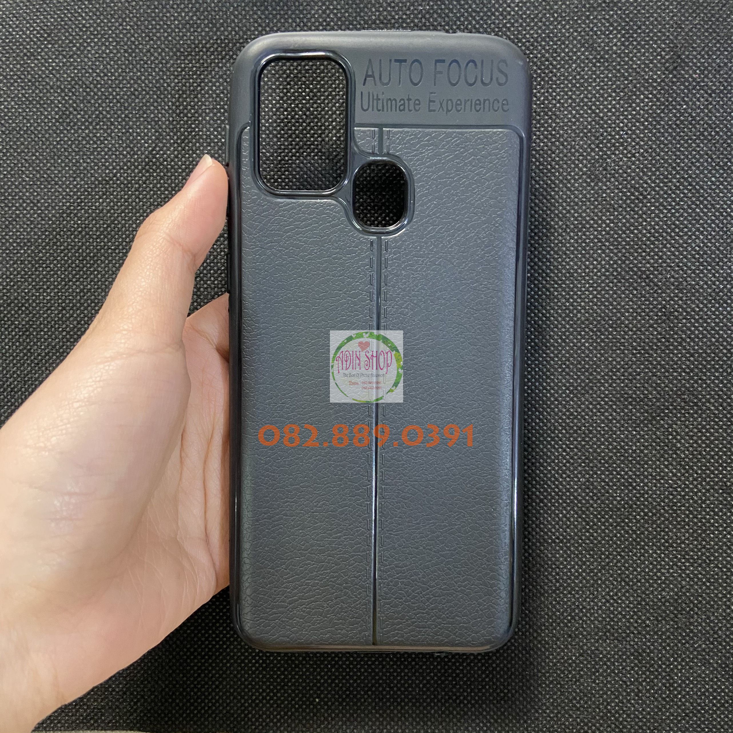 Ốp lưng Samsung Galaxy M31 dẻo đen siêu bền dây đeo điện thoại