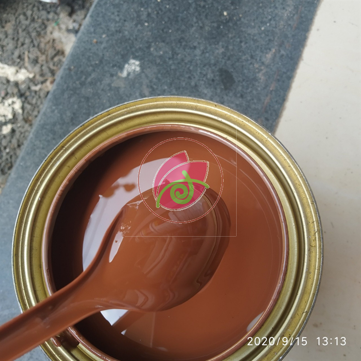 Sơn sắt MẠ KẼM màu gỗ , màu da bò epoxy 2K GALANT, 2 thành phần 800ml