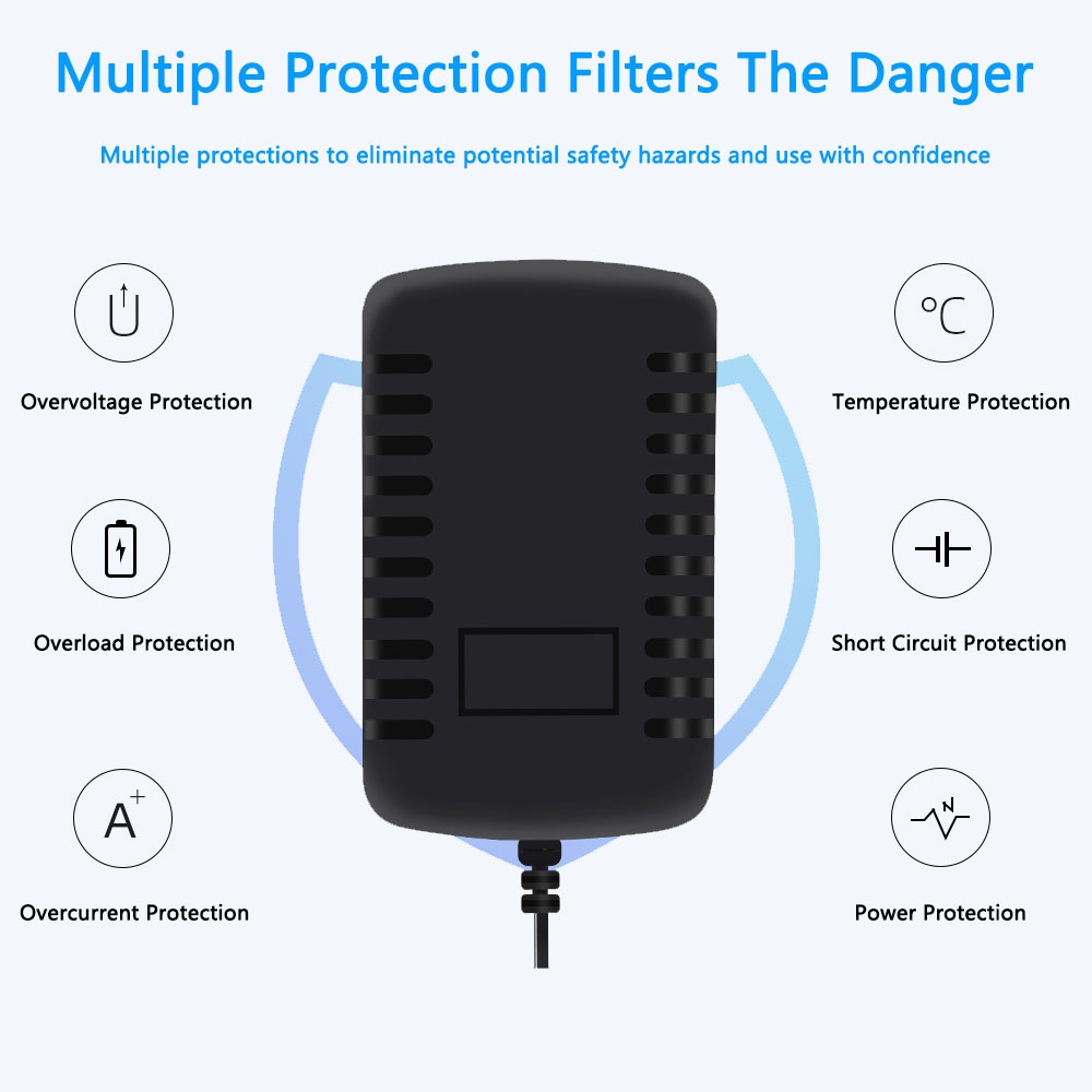 [hot] 26V 500MA Sweeping Adapter 0.5A DC Voltage Stabilizing 5.5 x 2.1MM