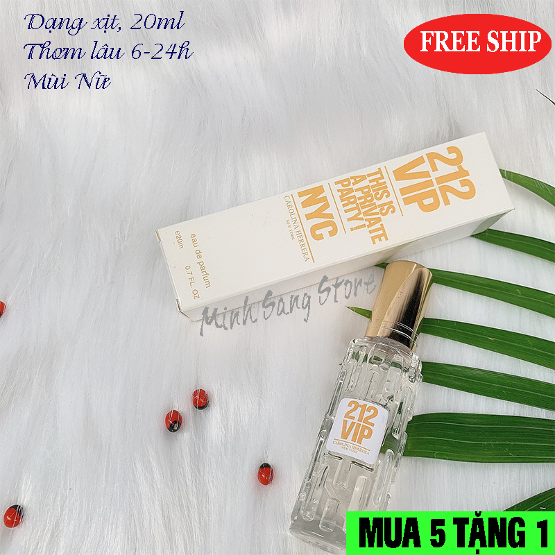 [HCM][QUÀ TẶNG] NƯỚC HOA MINI NỮ 20ML THƠM LÂU ( MÙI NGẪU NHIÊN)