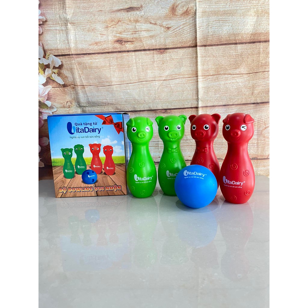Bộ bowling MINI cho bé hkm Vitadairy