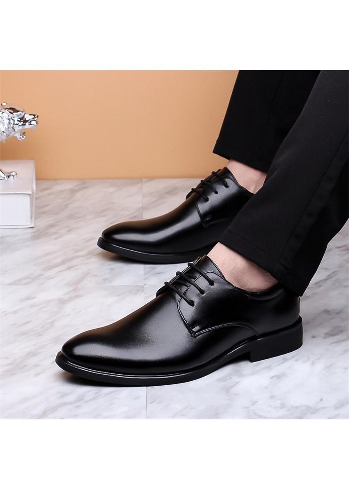 Giày Tây Nam Da Cao Cấp Công Sở Thanh Lịch - S18