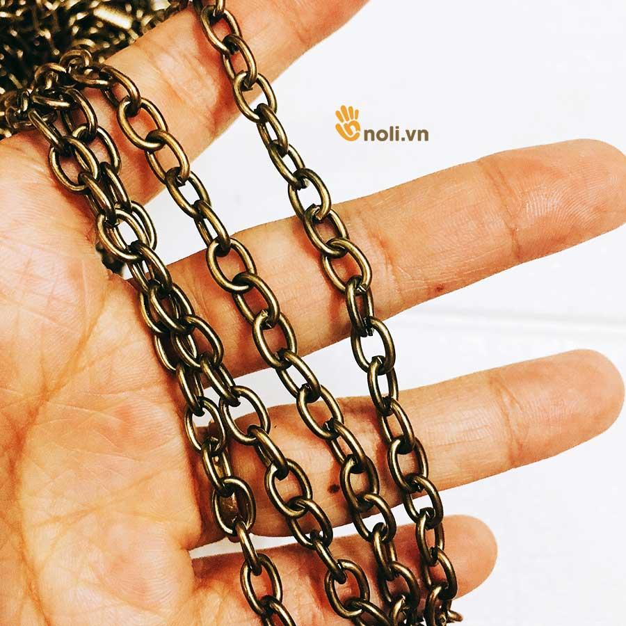 Small Chain available with crab claws 1m2