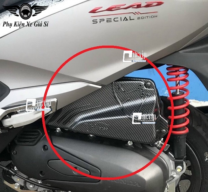 Ốp Pô E Xe Lead 2022 Sơn Carbon MS4288