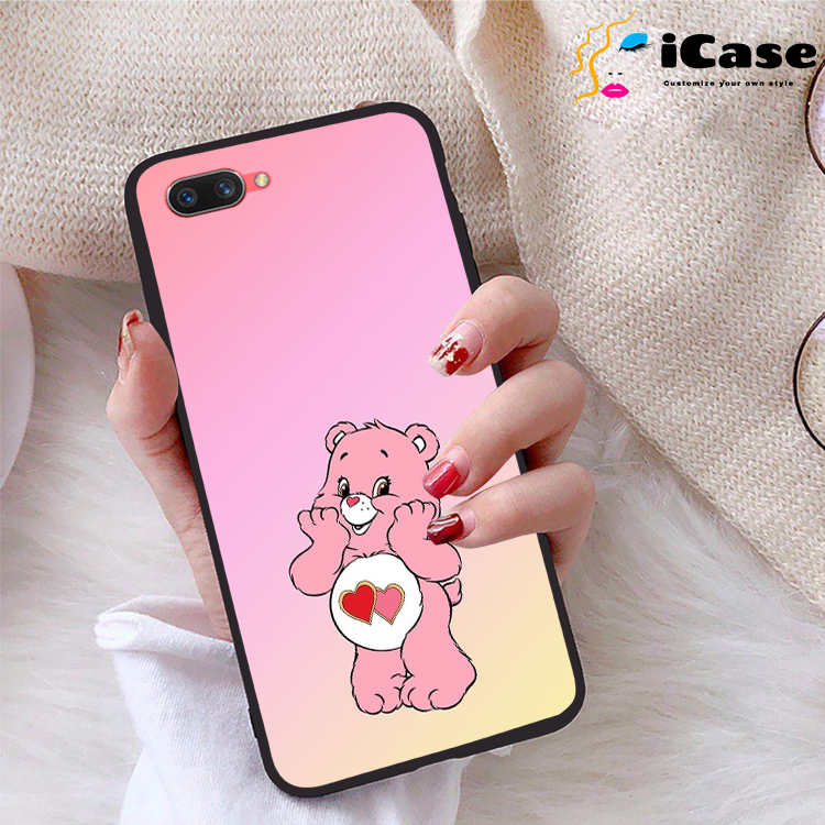 Ốp lưng Oppo A3S viền dẻo TPU BST Pinky