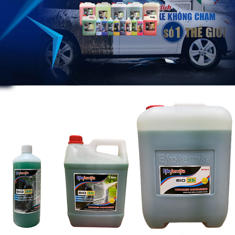 Bọt Không Chạm Rửa Xe Hơi Ekokemika Bio 35 - 5 Lít