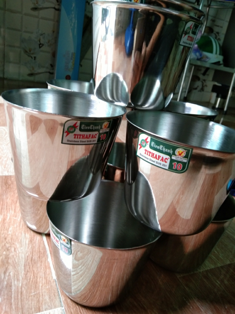 Ly Đá Inox 403 nhiều kích thước Tithafac