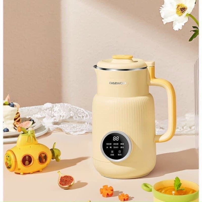 Máy làm sữa hạt mini DAEWOO làm sữa hạt, pha trà , sinh tố đa năng
