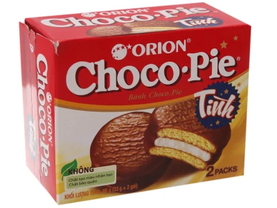2 Bánh Choco-Pie Orion hộp 66g