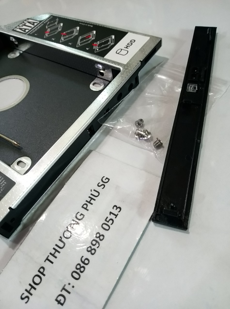 [HCM]Khay Caddy Bay mở rộng (Second HDD Caddy bay) 12.7mm