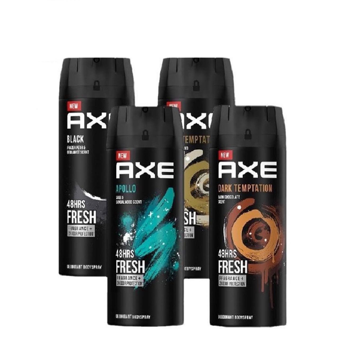(Hàng chính Hãng) -  NƯỚC HOA  Xịt khử mùi toàn thân cho nam AXE 135ml