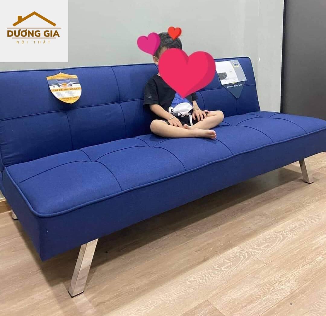Sofa Bed chân kim loại - Sofa Giường Đa Năng