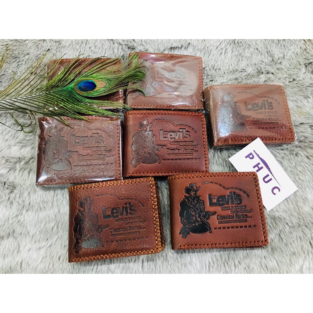 [HCM]Ví Nam Da Bò Sáp Cao Cấp