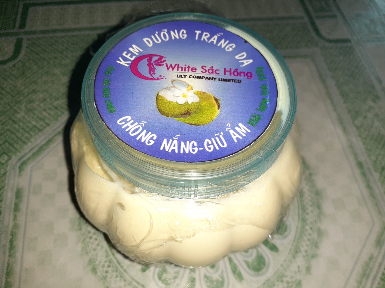 kem trộn trắng nhanh