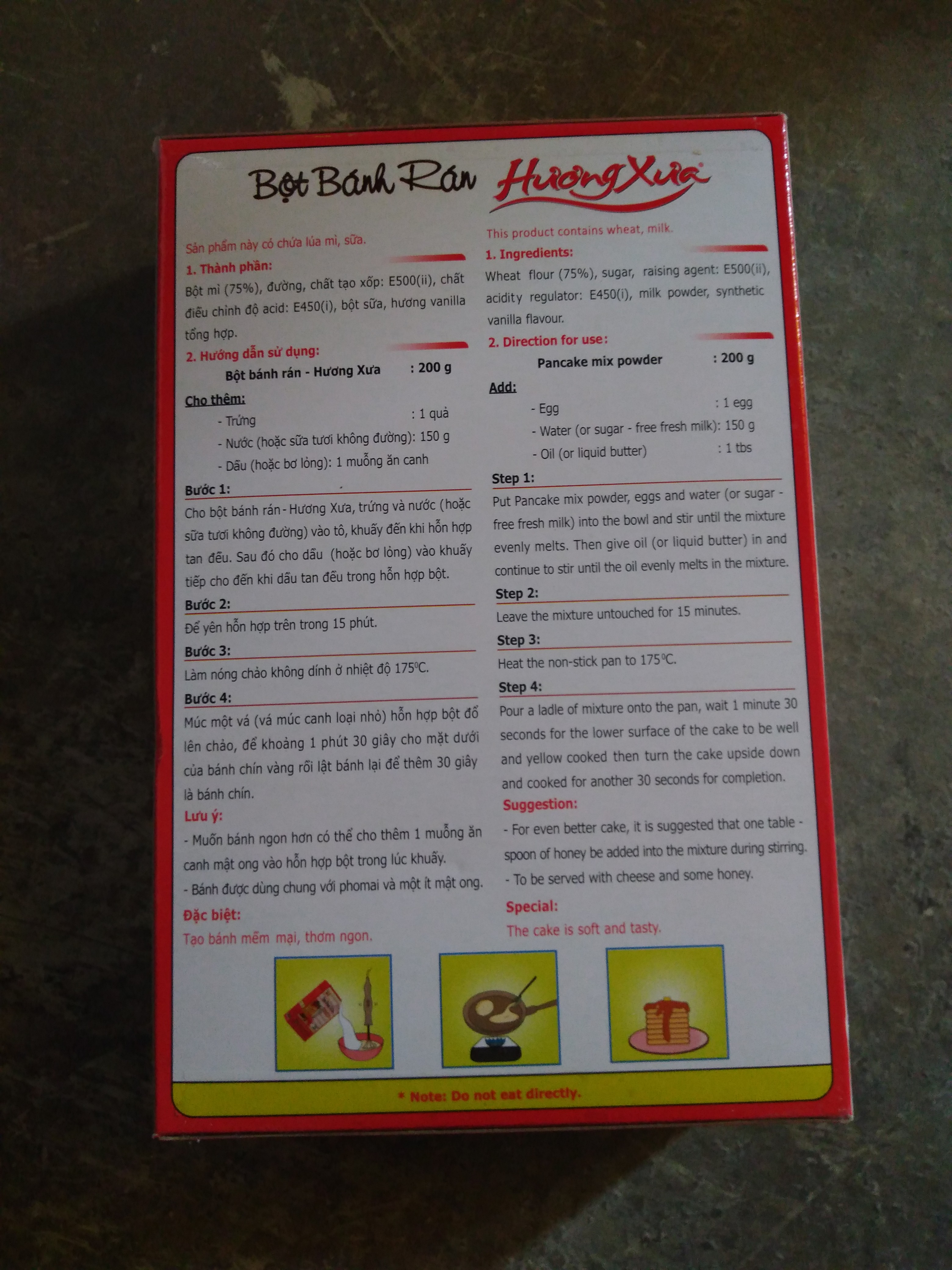 Bột bánh rán (Pancake) Mikko hương xưa 200g
