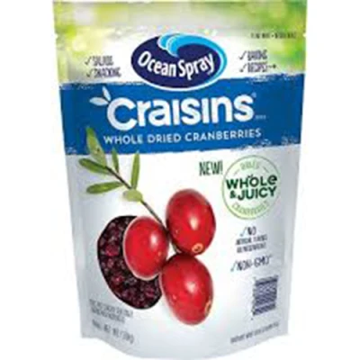 Quả nam việt quất sấy khô Ocean Spray Craisins Original 1.8 kg Mỹ