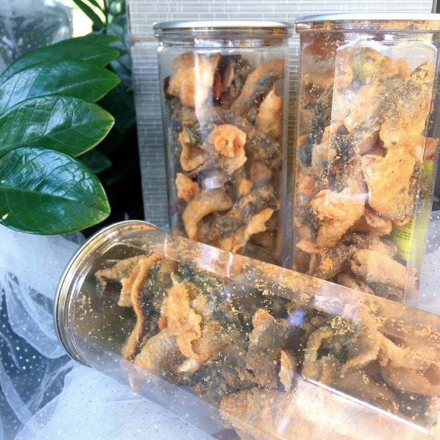 Da cá trứng muối  500gr - Siêu Ăn Vặt