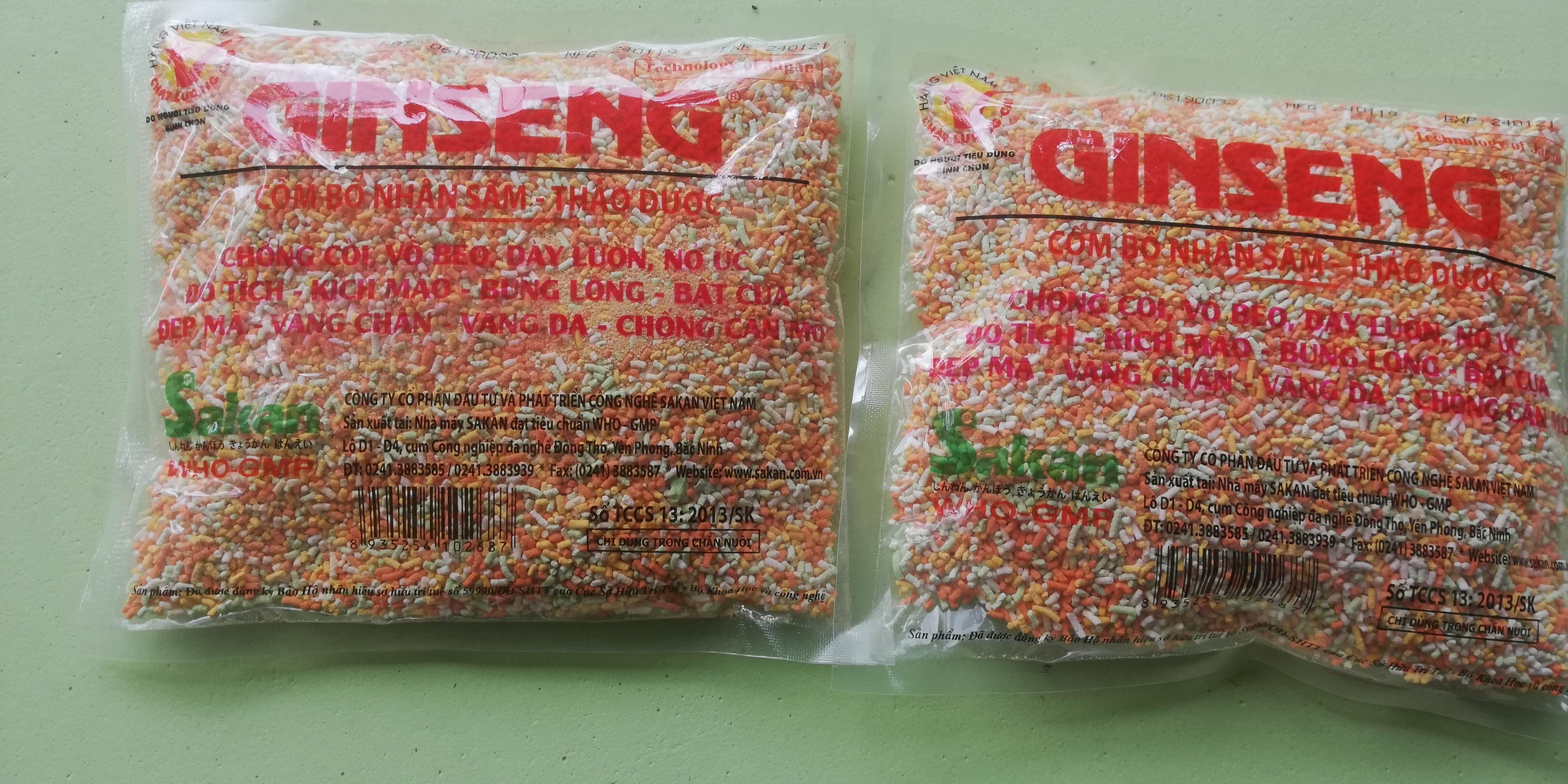 Ginseng cốm bổ nhân sâm thảo dược 1kg - Sakan