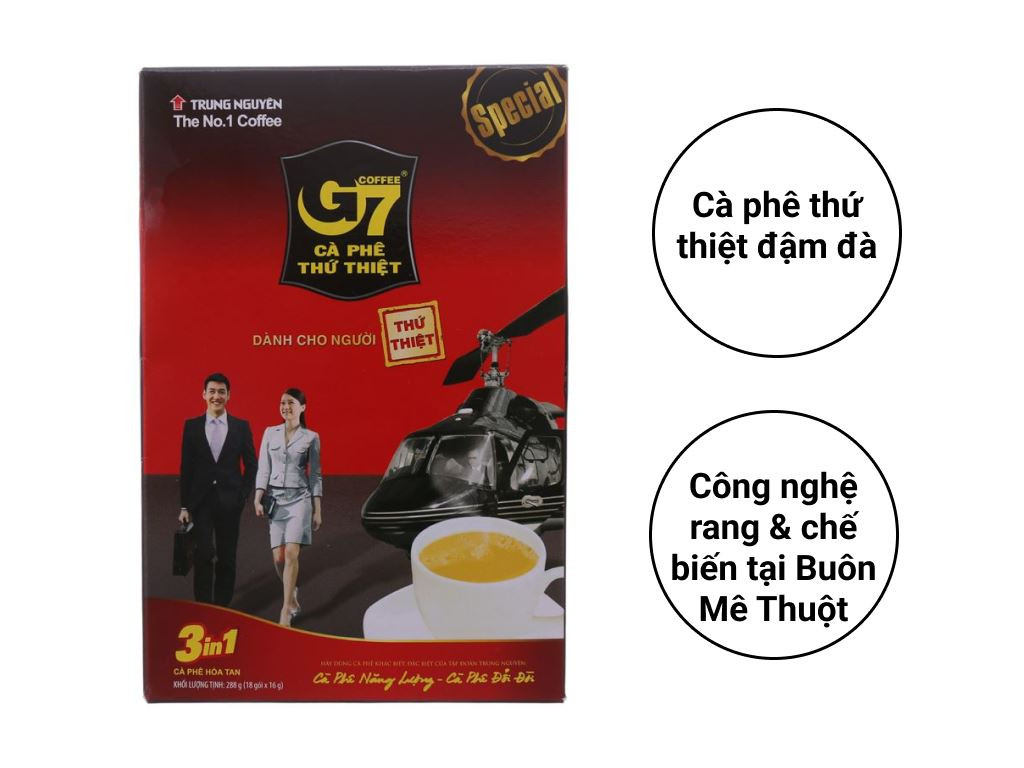 Cà phê sữa G7 3 in 1 288g