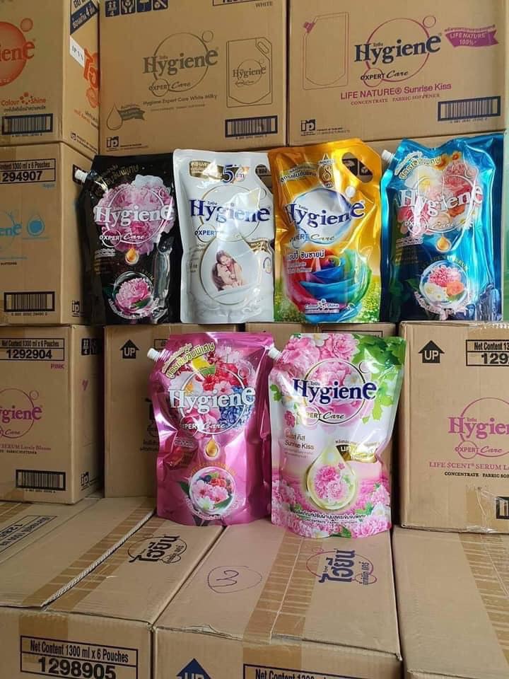 Nước xả vải đậm đặc Hygiene 1300ml Thái lan