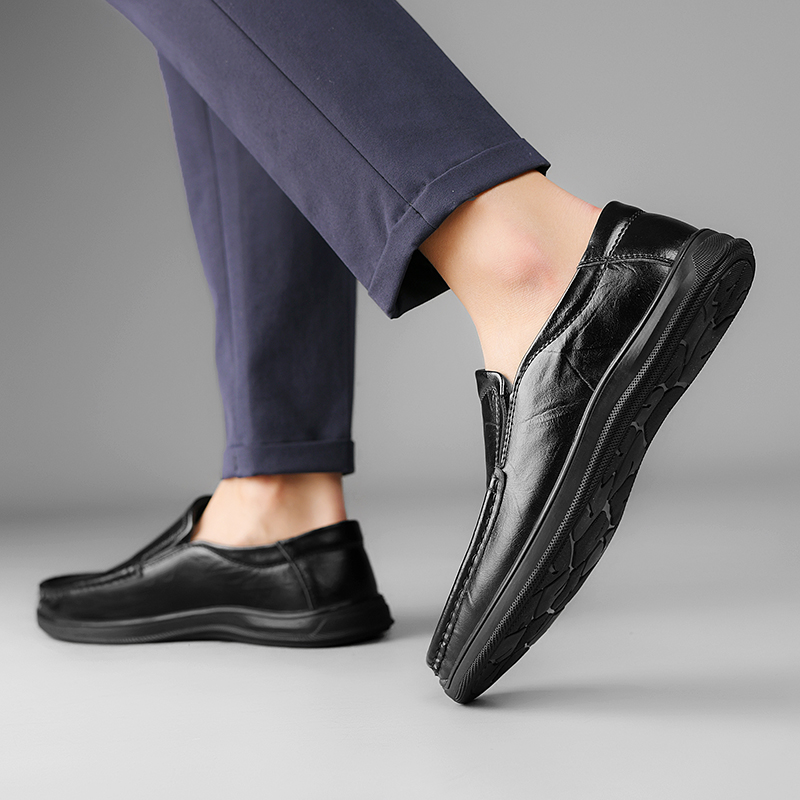 Giày Lười Da Nam Clarks_ - Cambro Step
