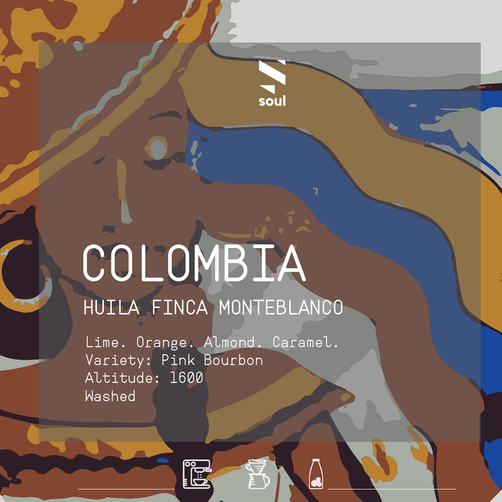 CÀ PHÊ COLOMBIA  HUILA FINCA MONTEBLANCO