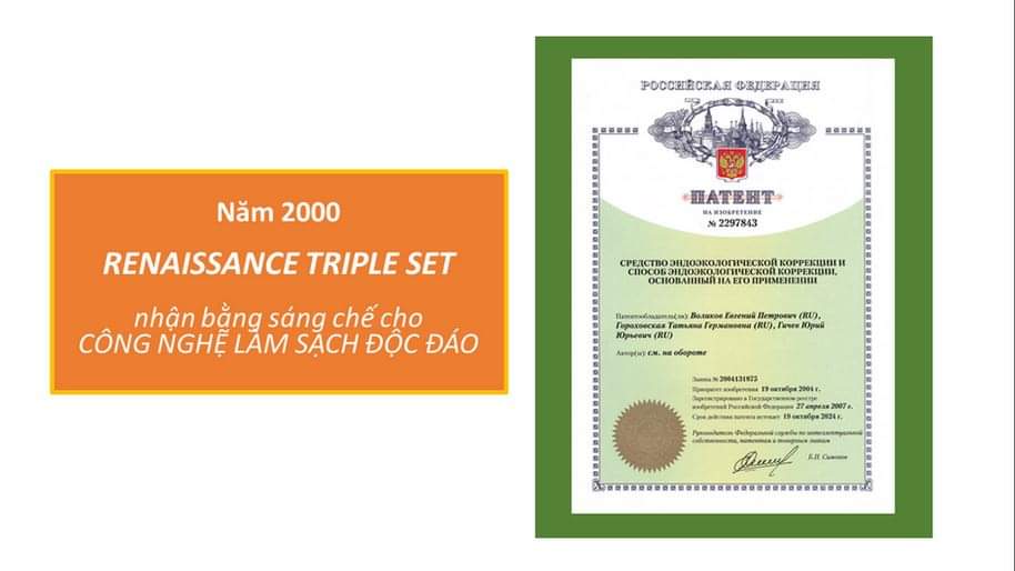 Bộ 3 thải độc và thanh lọc cơ thể Renaissance Triple