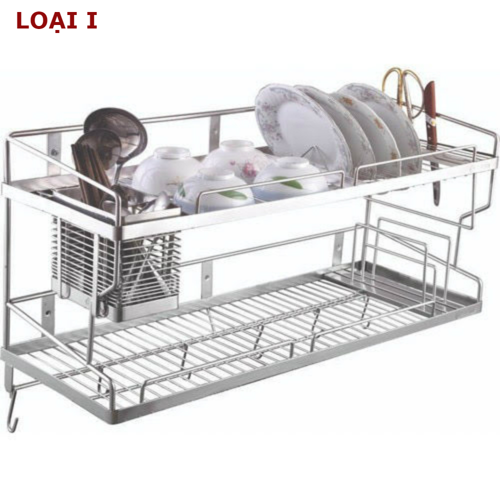 Kệ treo úp chén đĩa đa năng loại I (Loại dày) 70cm