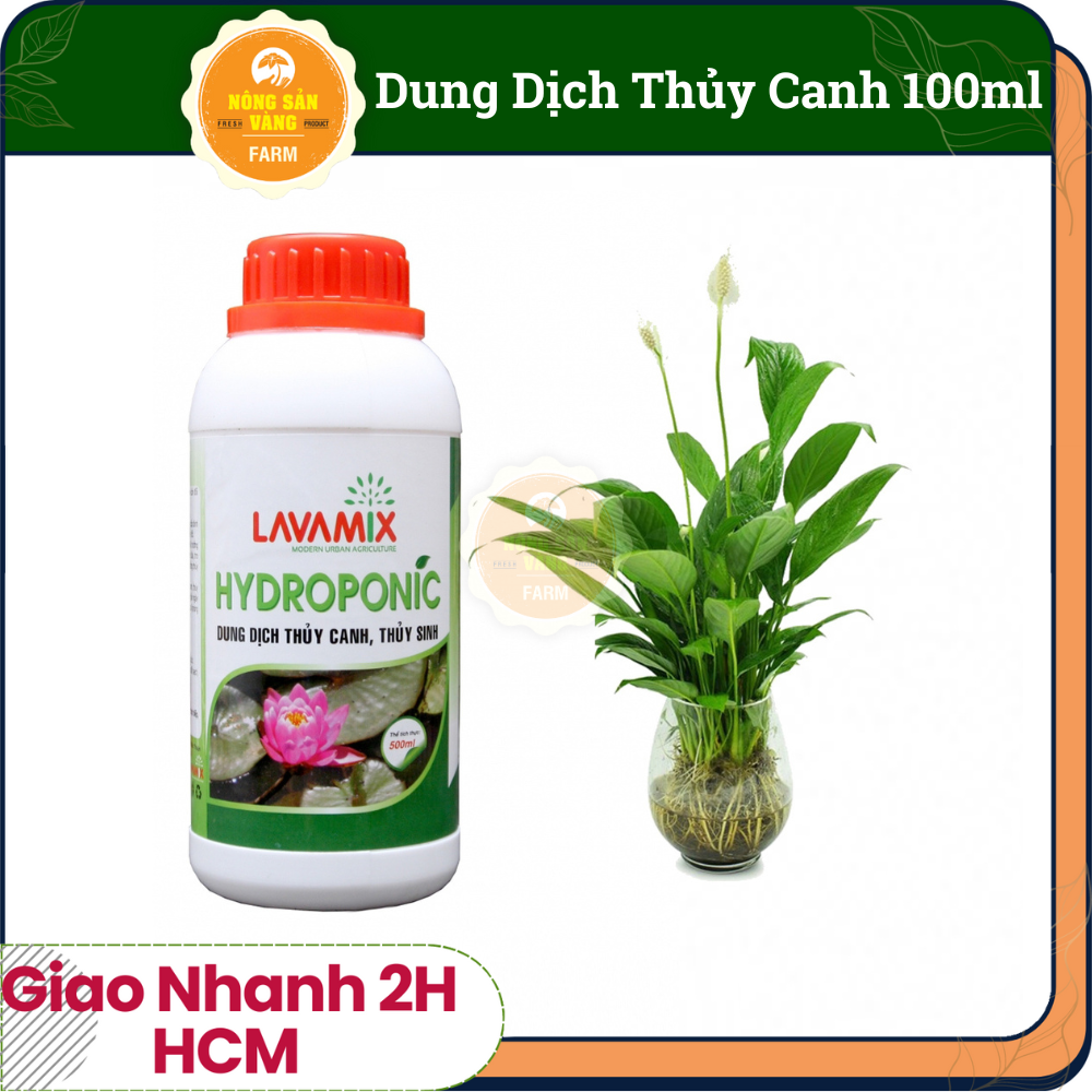 Solution hydroponic hydroponic lavamix 100ml-shallow gold