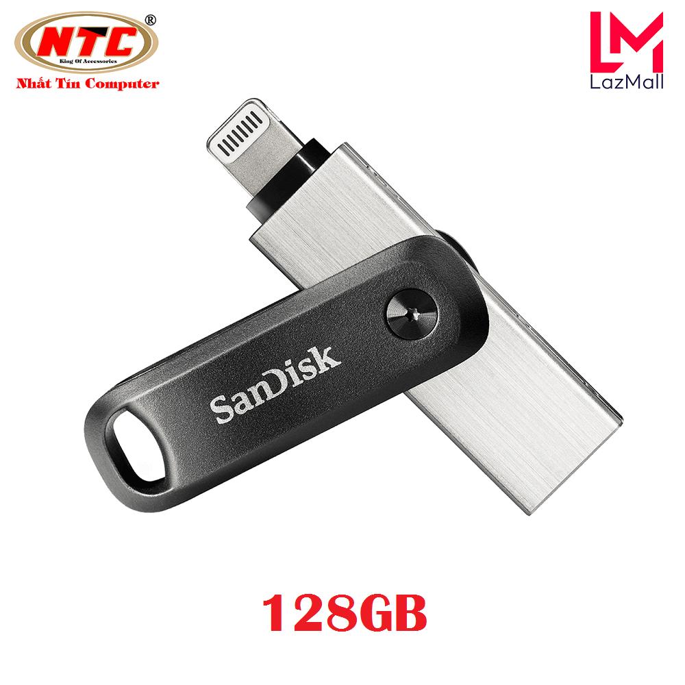 USB OTG SanDisk iXpand 3.0 Flash Drive Go 128GB (Bạc)